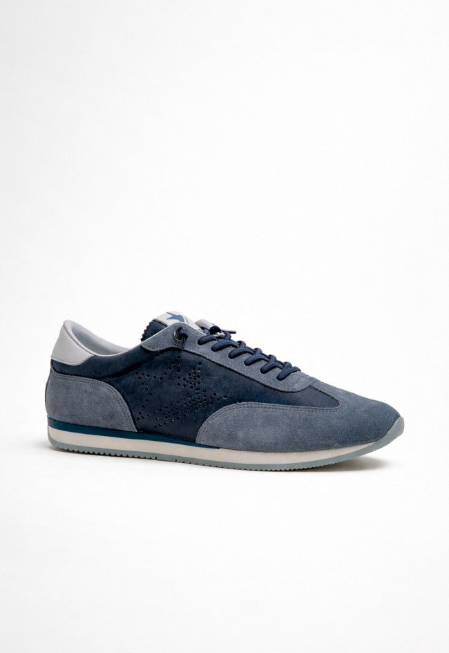 ZAPATILLAS CETTI C-1381 ANTE NATURE PETRÓLEO DE PIEL CON ESTILO RETRO DEPORTIVO