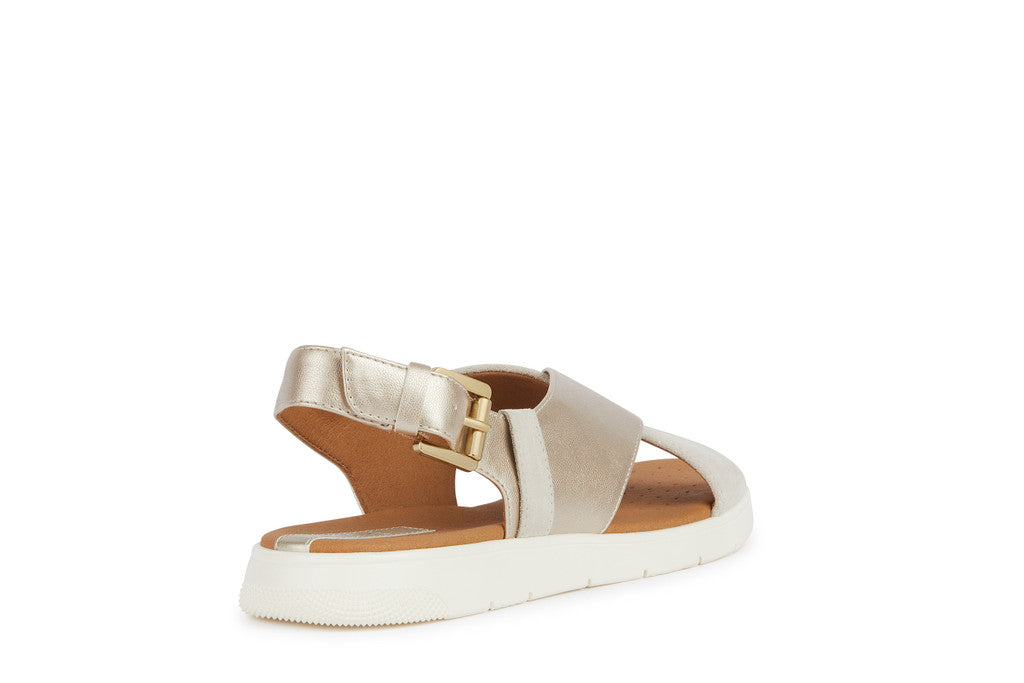 SANDALIA GEOX DANDRA D45NNB DORADA BEIG