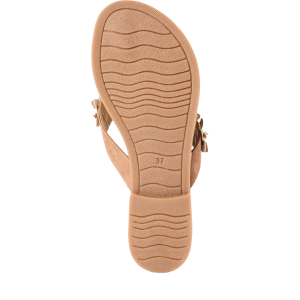 SANDALIA BEIGE MARCO TOZZI FLORES