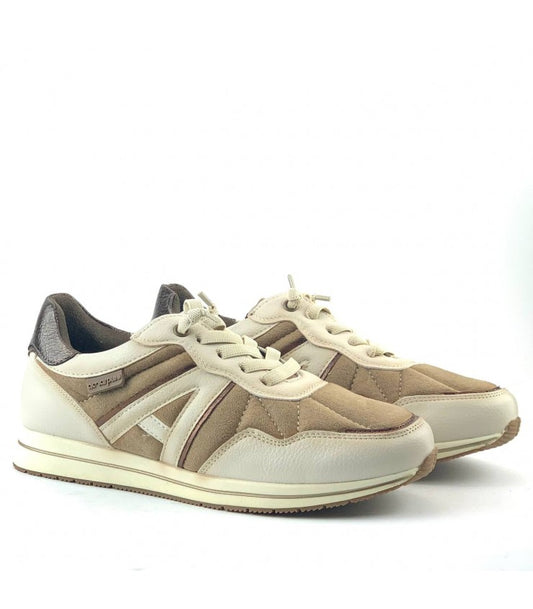 ZAPATILLA AMARPIES LOGO BLANCA