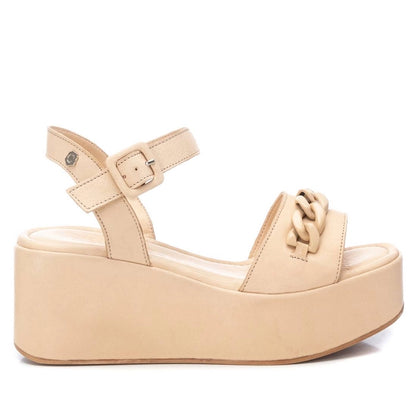 SANDALIA CARMELA PLATAFORMA BEIGE 160769