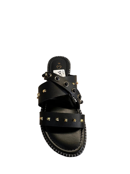 SANDALIA MARCO TOZZI TACHAS NEGRA