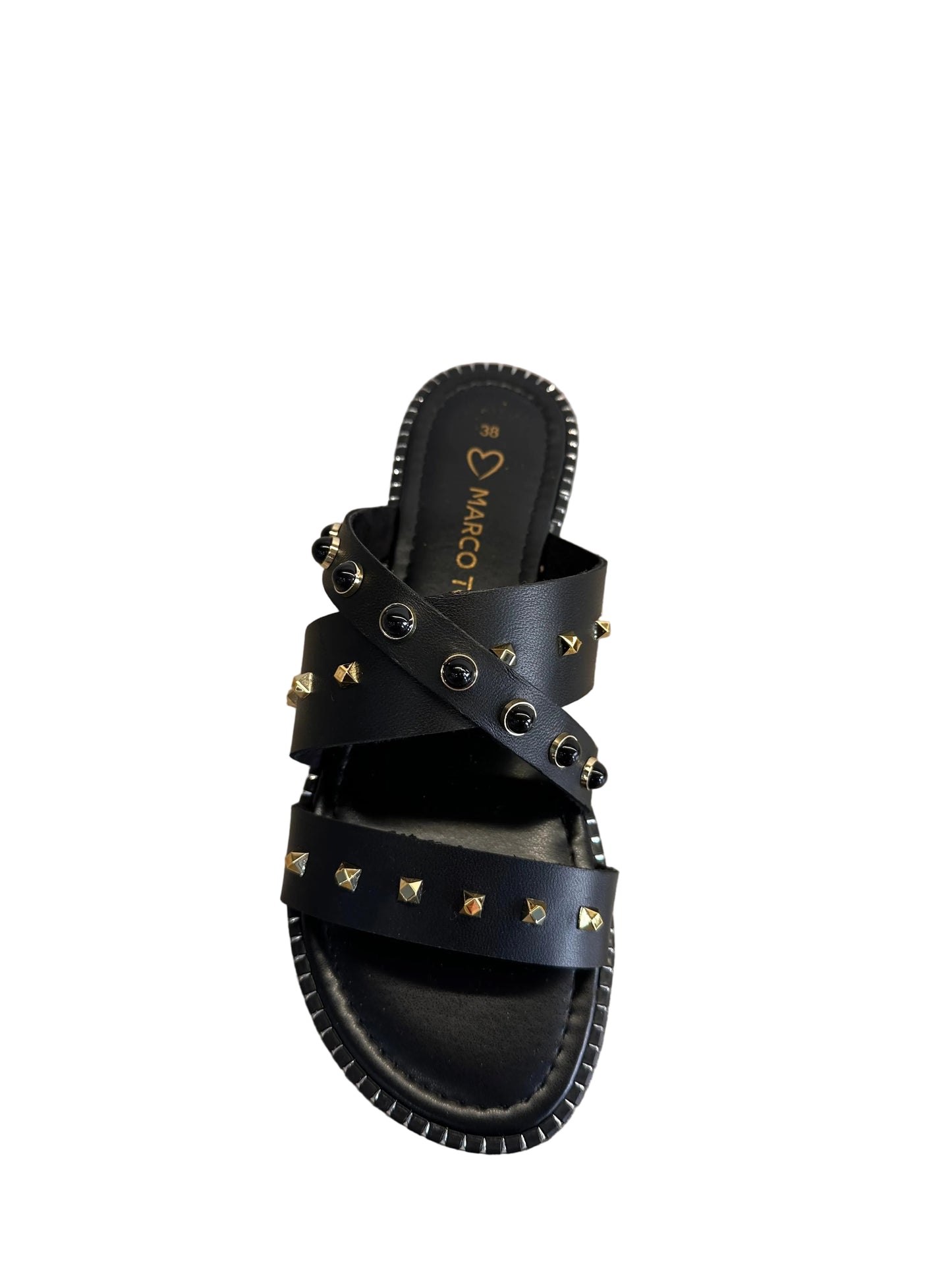 SANDALIA MARCO TOZZI TACHAS NEGRA