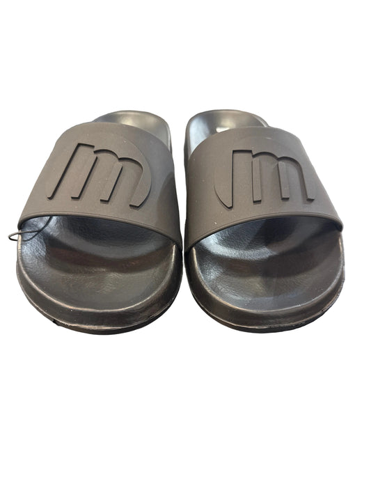 CHANCLAS MUSTANG MUJER NEGRAS