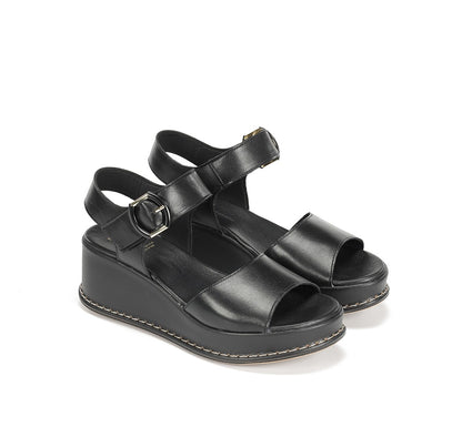 SANDALIAS CON CUÑA DE MUJER FLUCHOS D9649