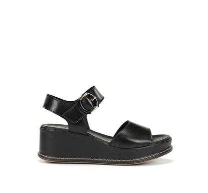 SANDALIAS CON CUÑA DE MUJER FLUCHOS D9649