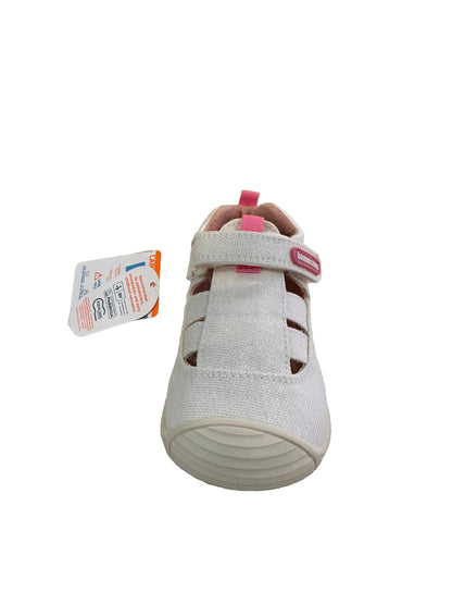 BIOMECANICS SANDALIA CERRADA LONA LAVABLE BLANCA