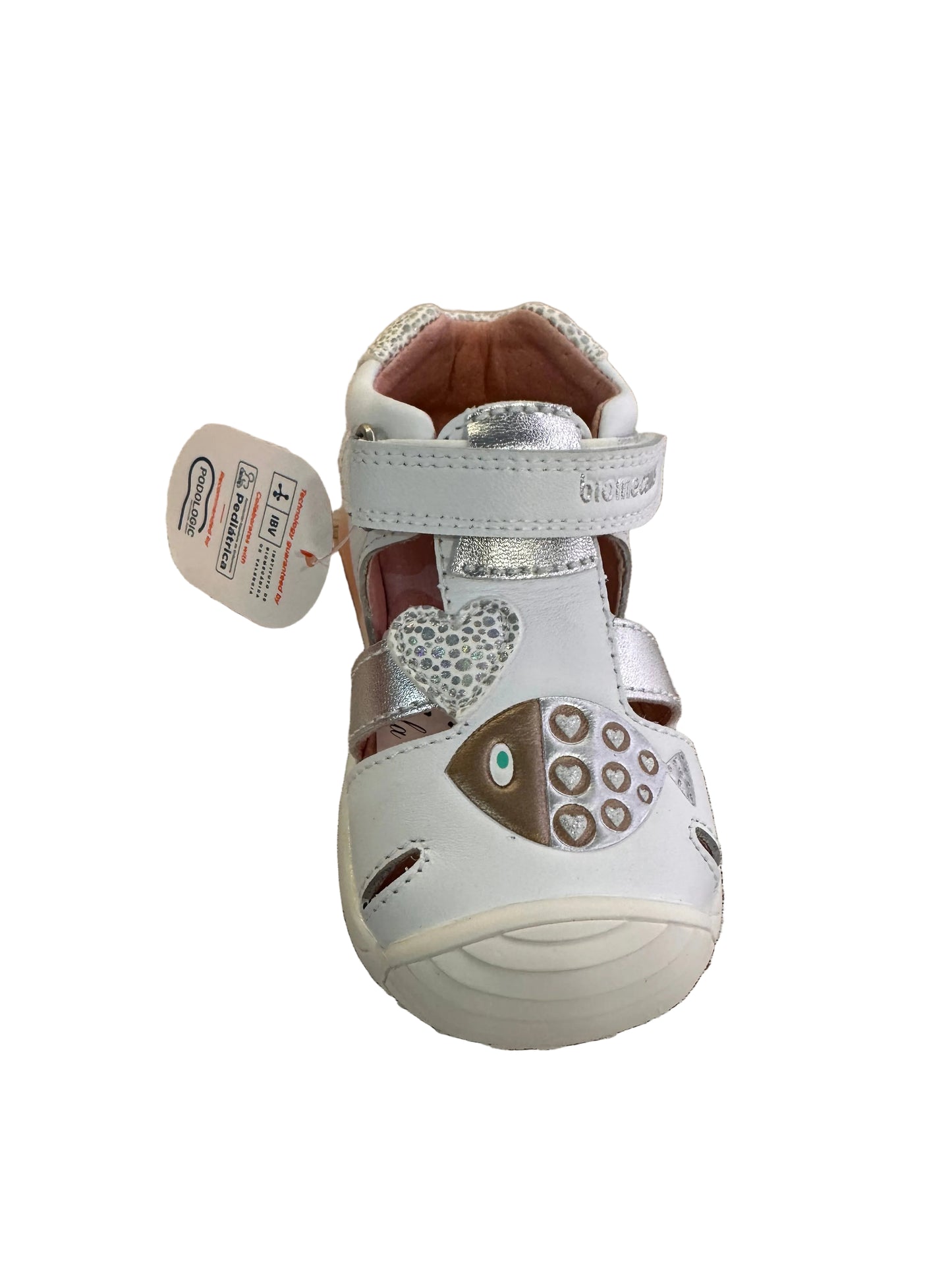 BIOMECANICS SANDALIA CERRADA BLANCA 262108-C313