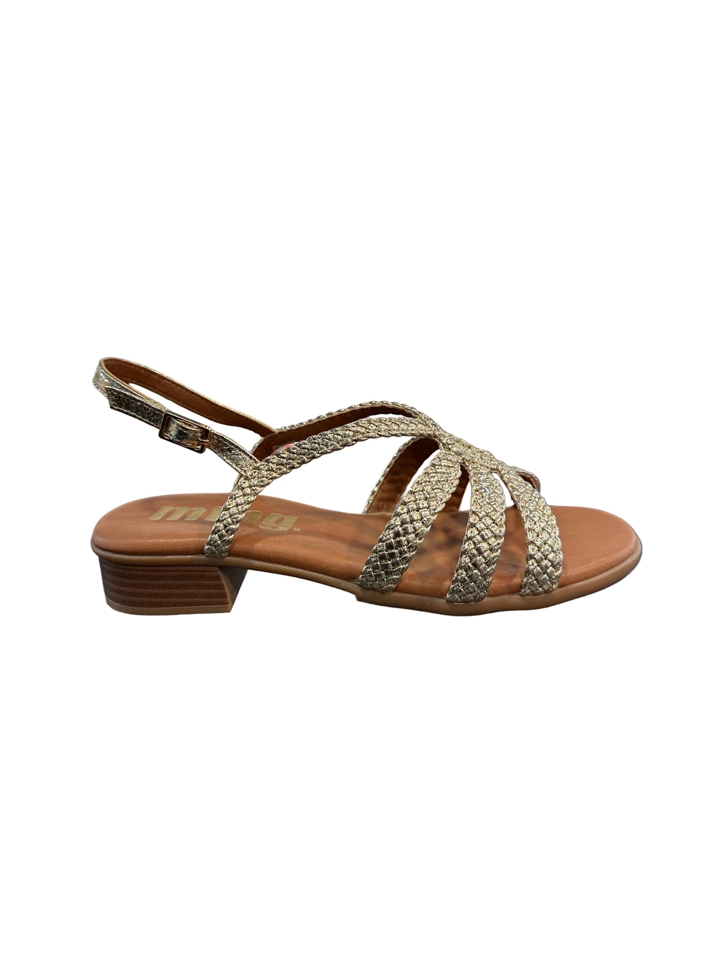 SANDALIA MUSTANG TACON 55786 ORO VIEJO