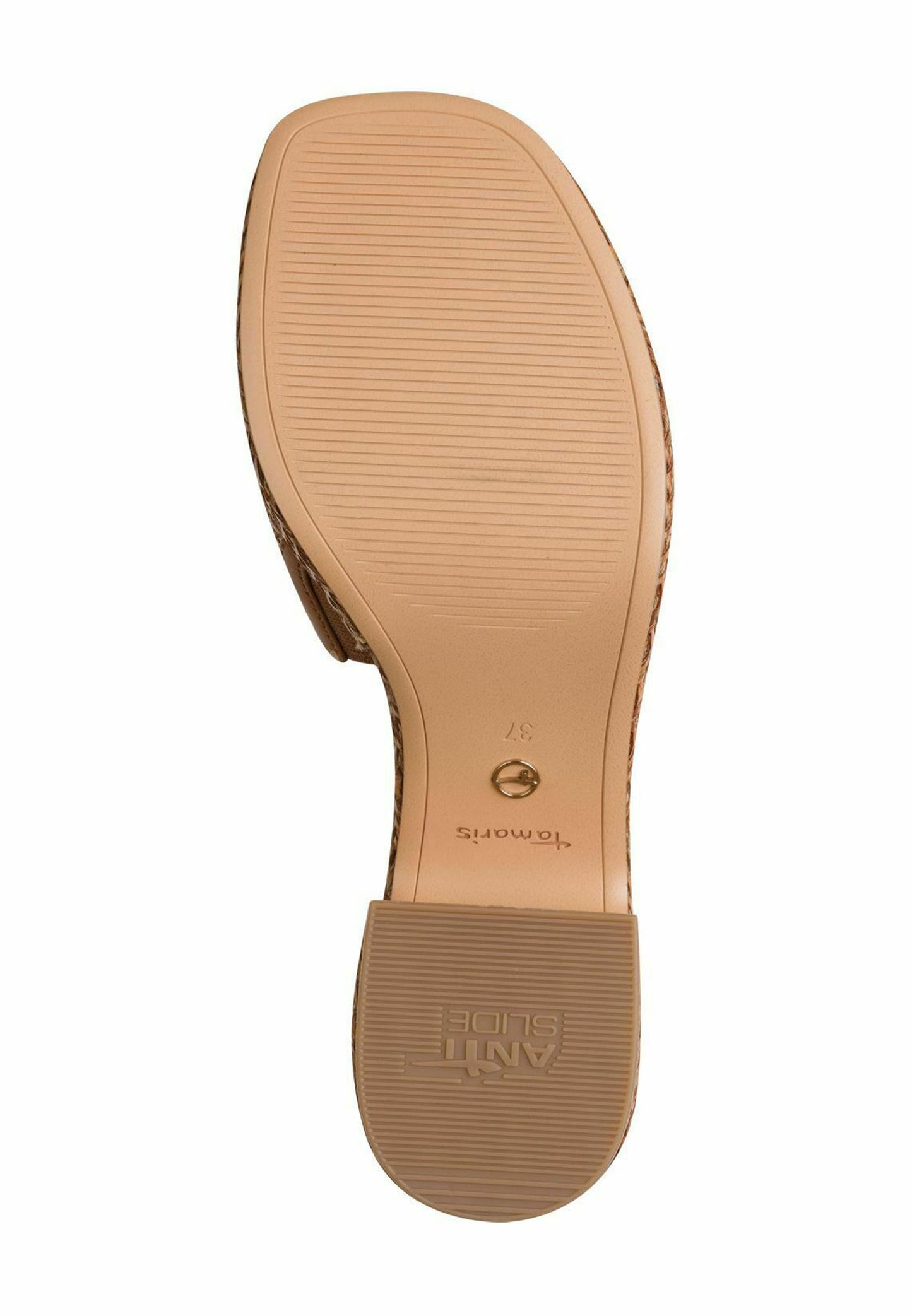 SANDALIA TACÓN TAMARIS COGNAC I-27232-46