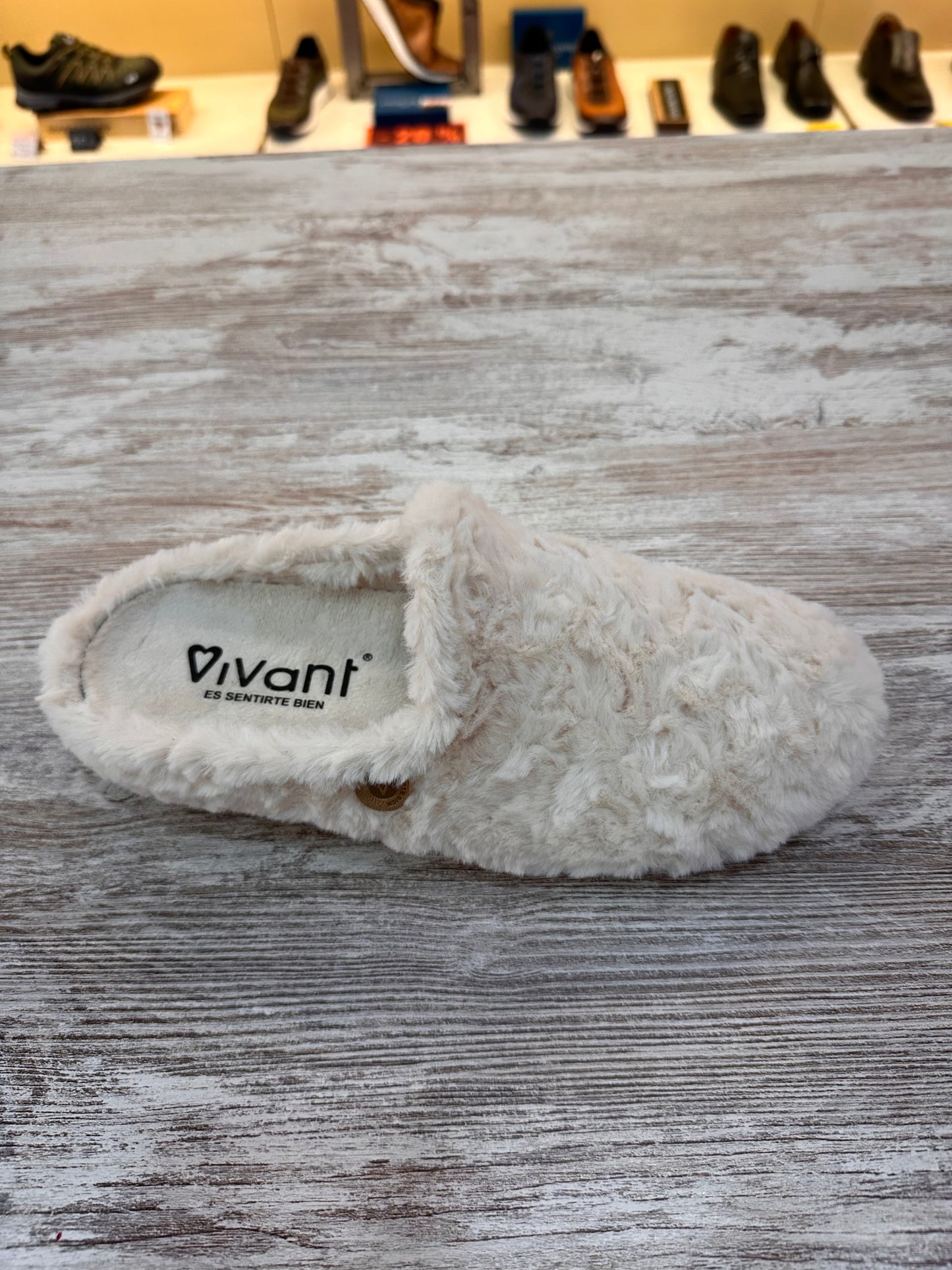 ZAPATILLA CASA VIVANT PELO BLANCA
