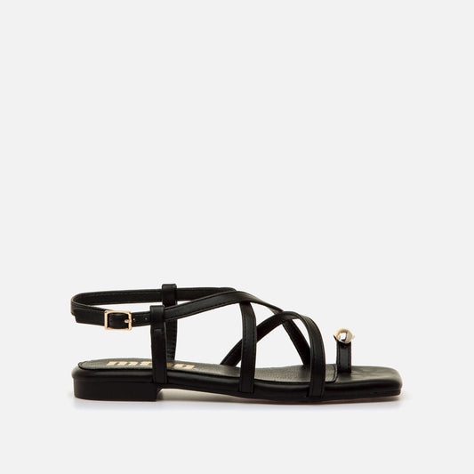 SANDALIA MUSTANG NECANE NEGRA 55681