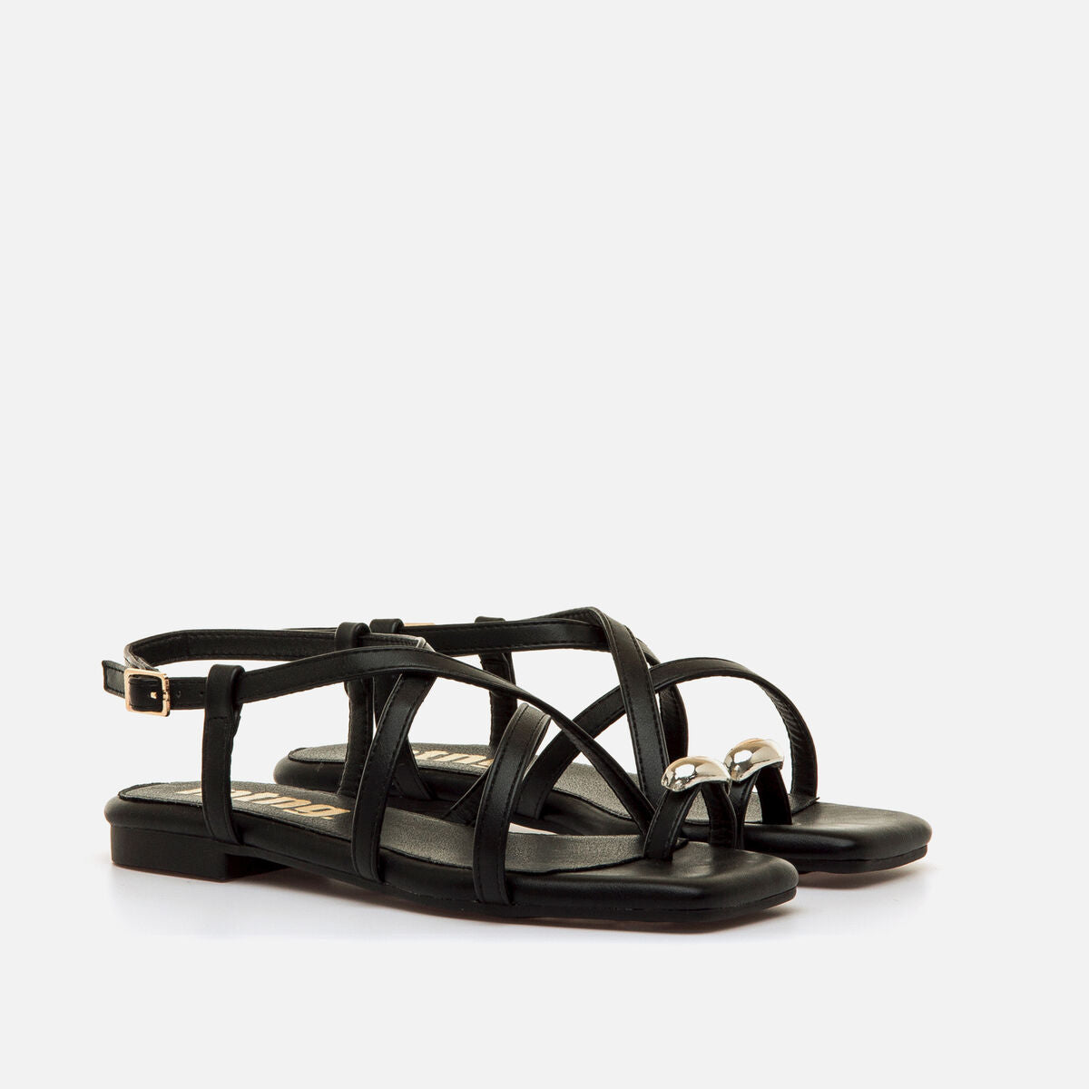 SANDALIA MUSTANG NECANE NEGRA 55681