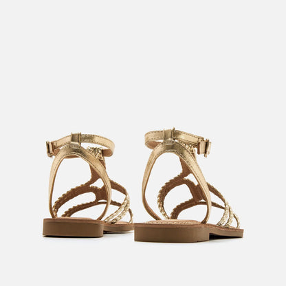 SANDALIA ROMANA MUSTANG TATIANA ORO 56414