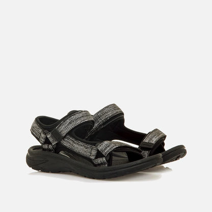 SANDALIA MUSTANG TORNADO NEGRO 60804