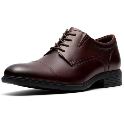 ZAPATO CLARKS STEADWELL CAP MAHOGANY