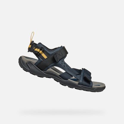 GEOX SANDALIA U TERRENO AZUL+ GRIP