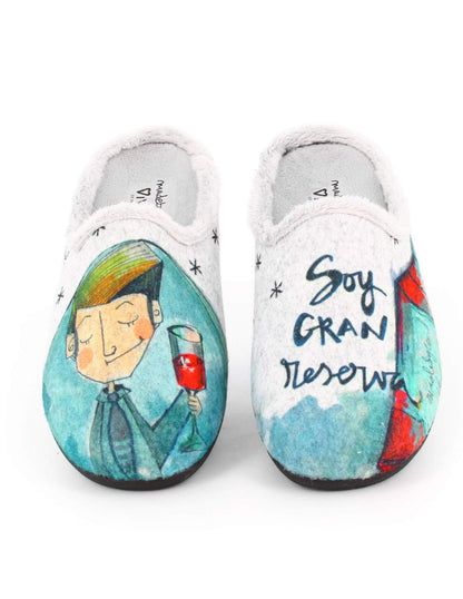 ZAPATILLAS CASA VIVANT VINO